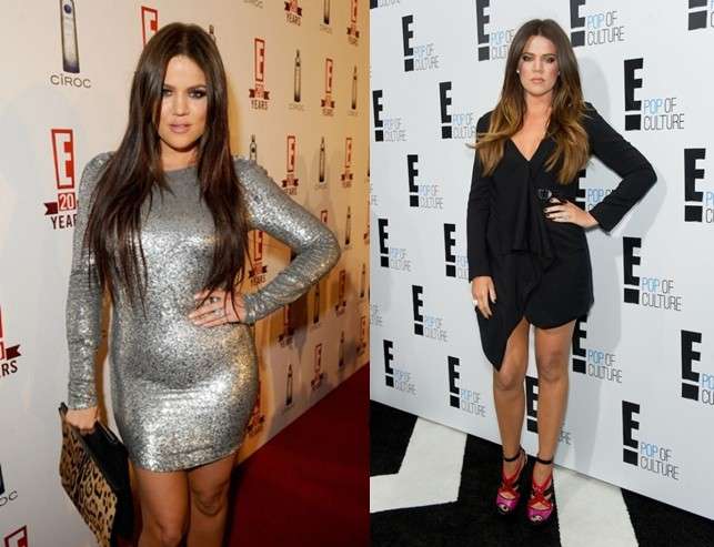 Khloe Kardashian in gran forma