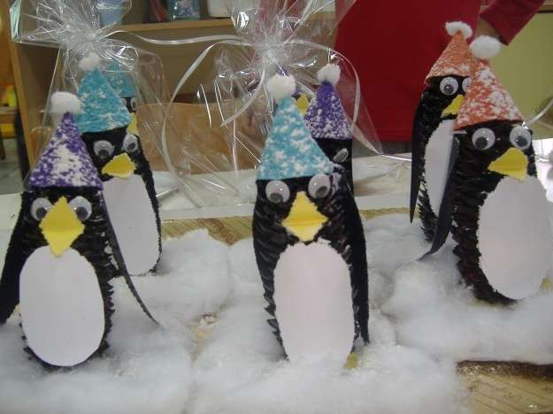 Lavoretti invernali con i pinguini