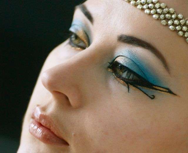 Make up in stile antica egizia