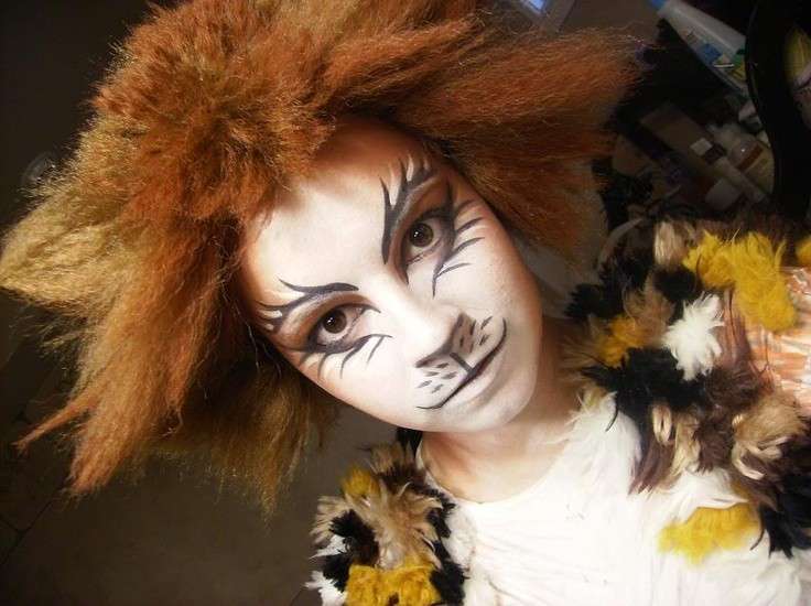 Make up per carnevale da gatto