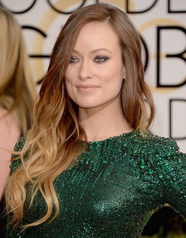 Olivia Wilde con shatush