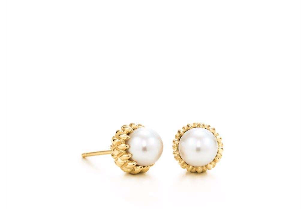 Orecchini con perle Tiffany