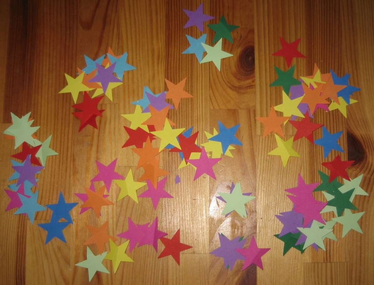 Stelline di vari colori