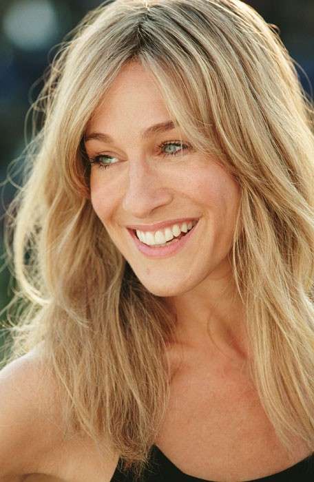 Taglio lungo viso allungato di Sarah Jessica Parker