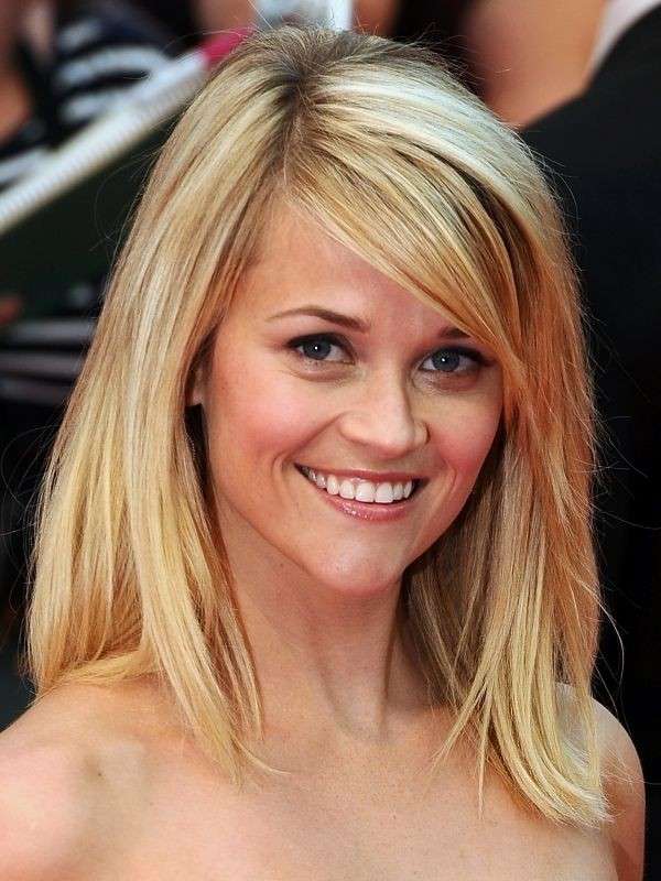 Taglio per viso tondo di Reese Witherspoon