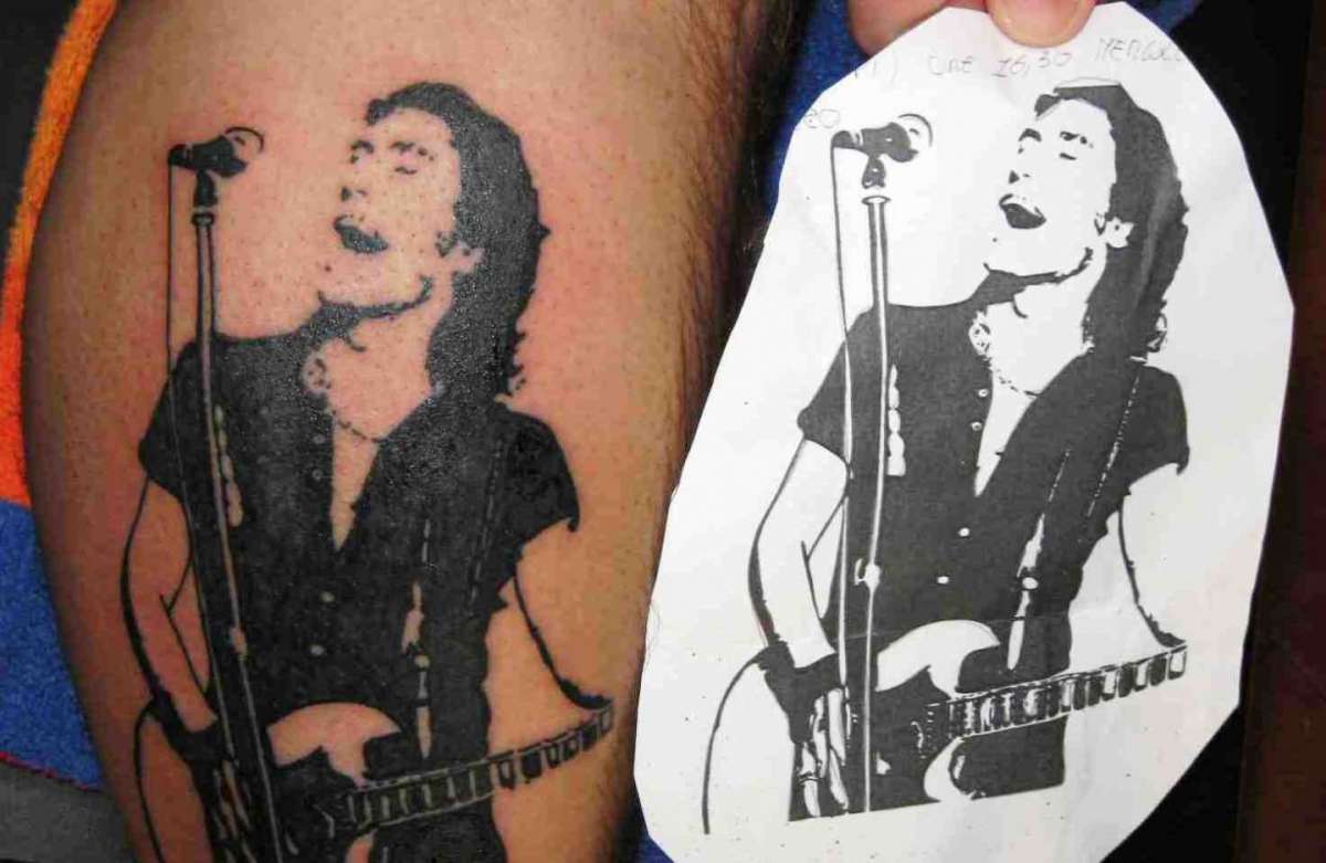 Tattoo dedicato a Ligabue