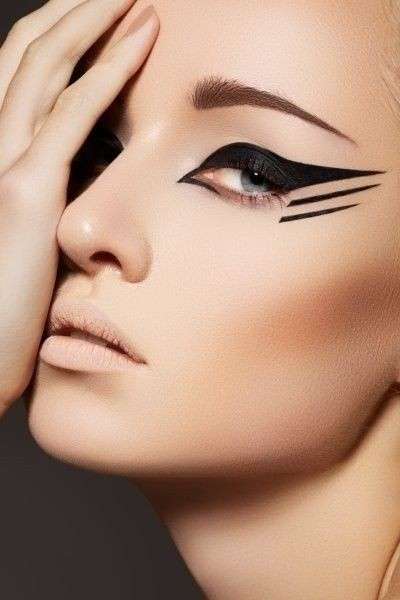 Trucco grafico in nero