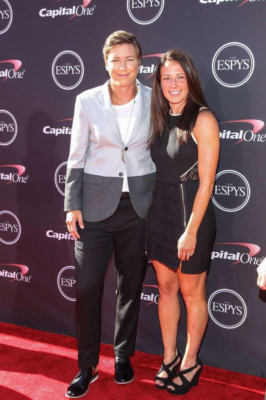 Abby Wambach e Sarah Huffman