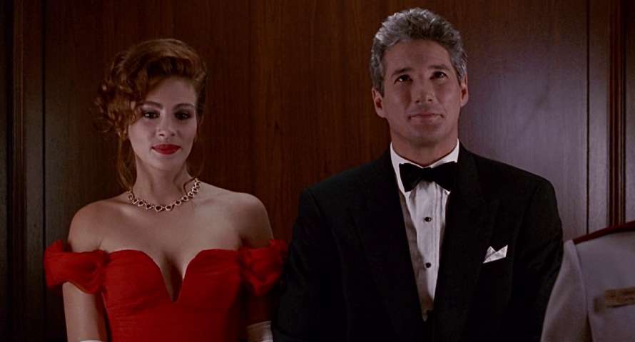 Abito rosso dal film Pretty Woman