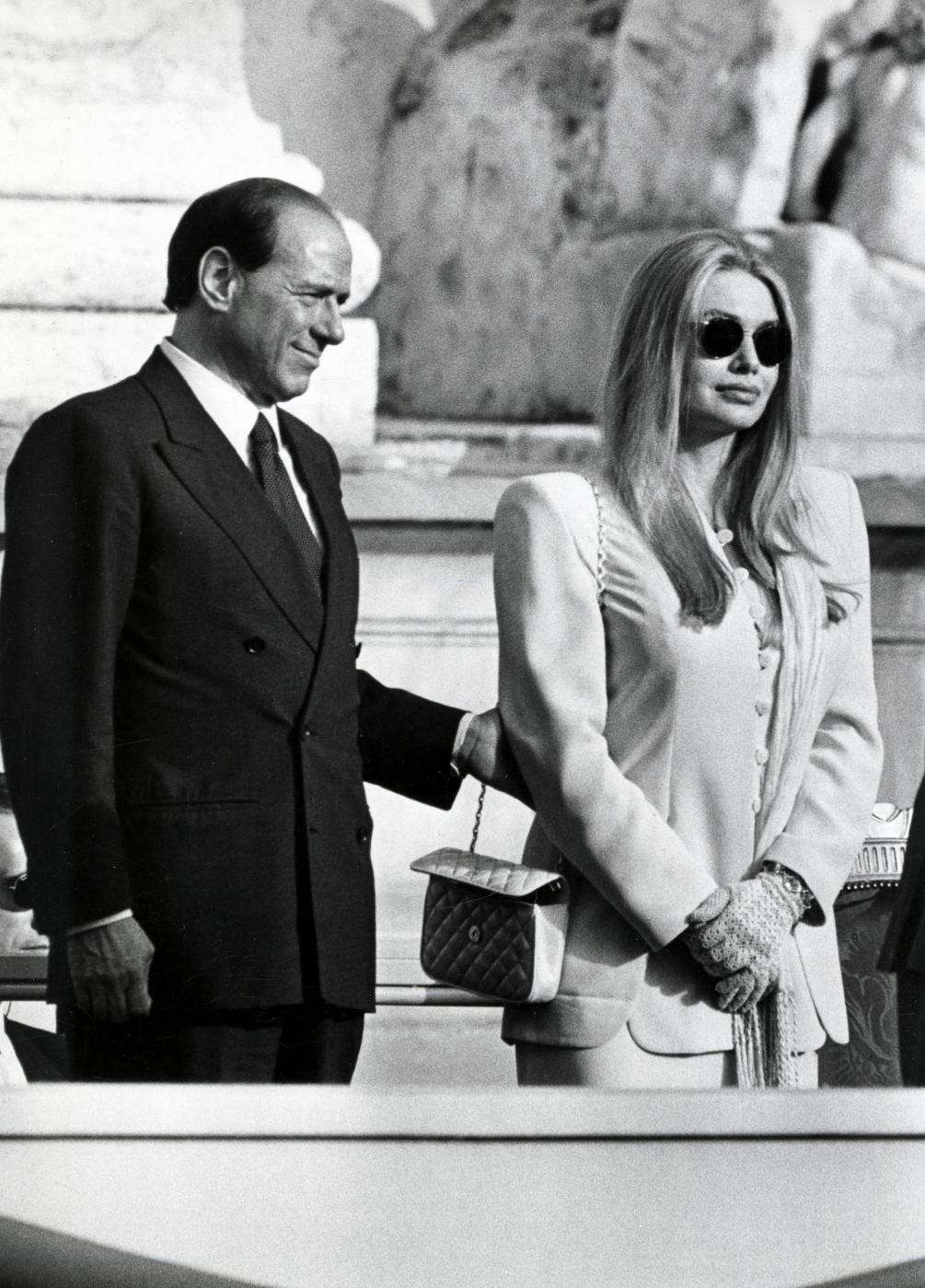 Berlusconi e Veronica Lario