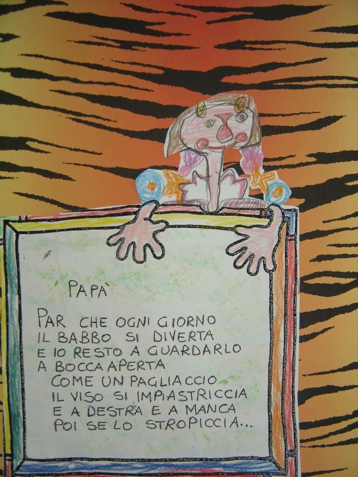 Biglietto dedicato al papà