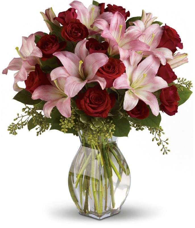 Bouquet di rose rosse per la laurea