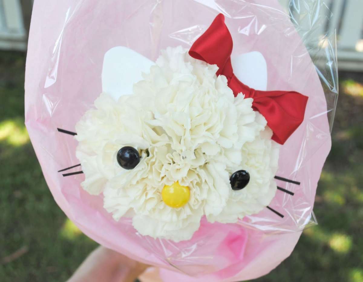 Bouquet Hello Kitty per la laurea