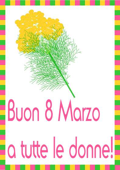 Buon 8 marzo