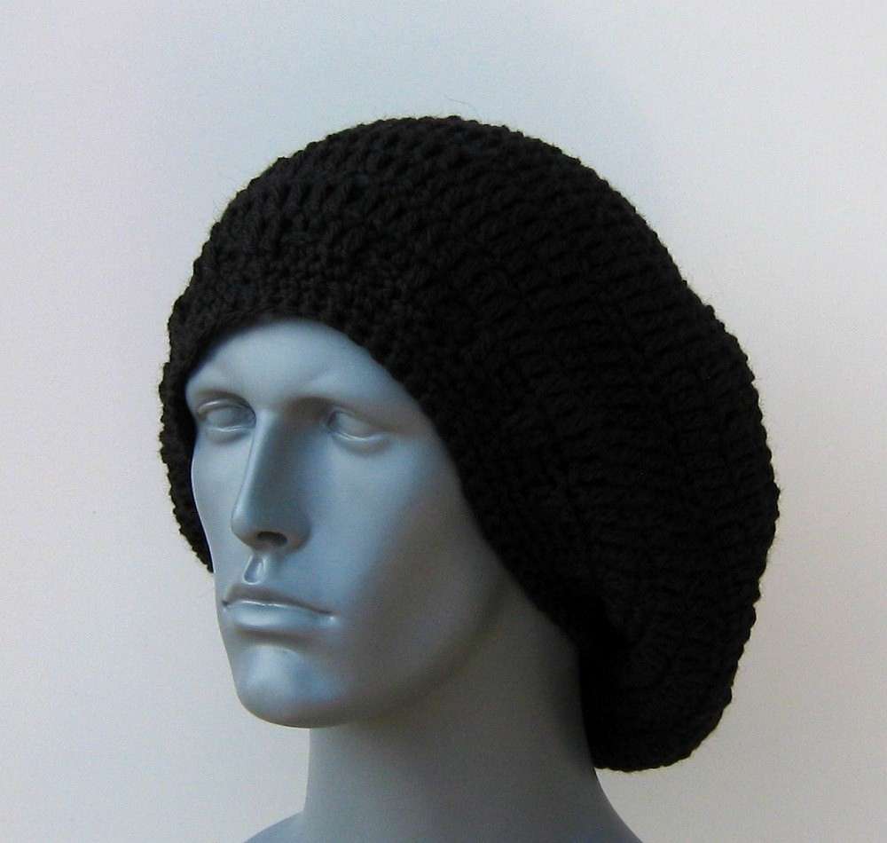 Cappello di lana over blu
