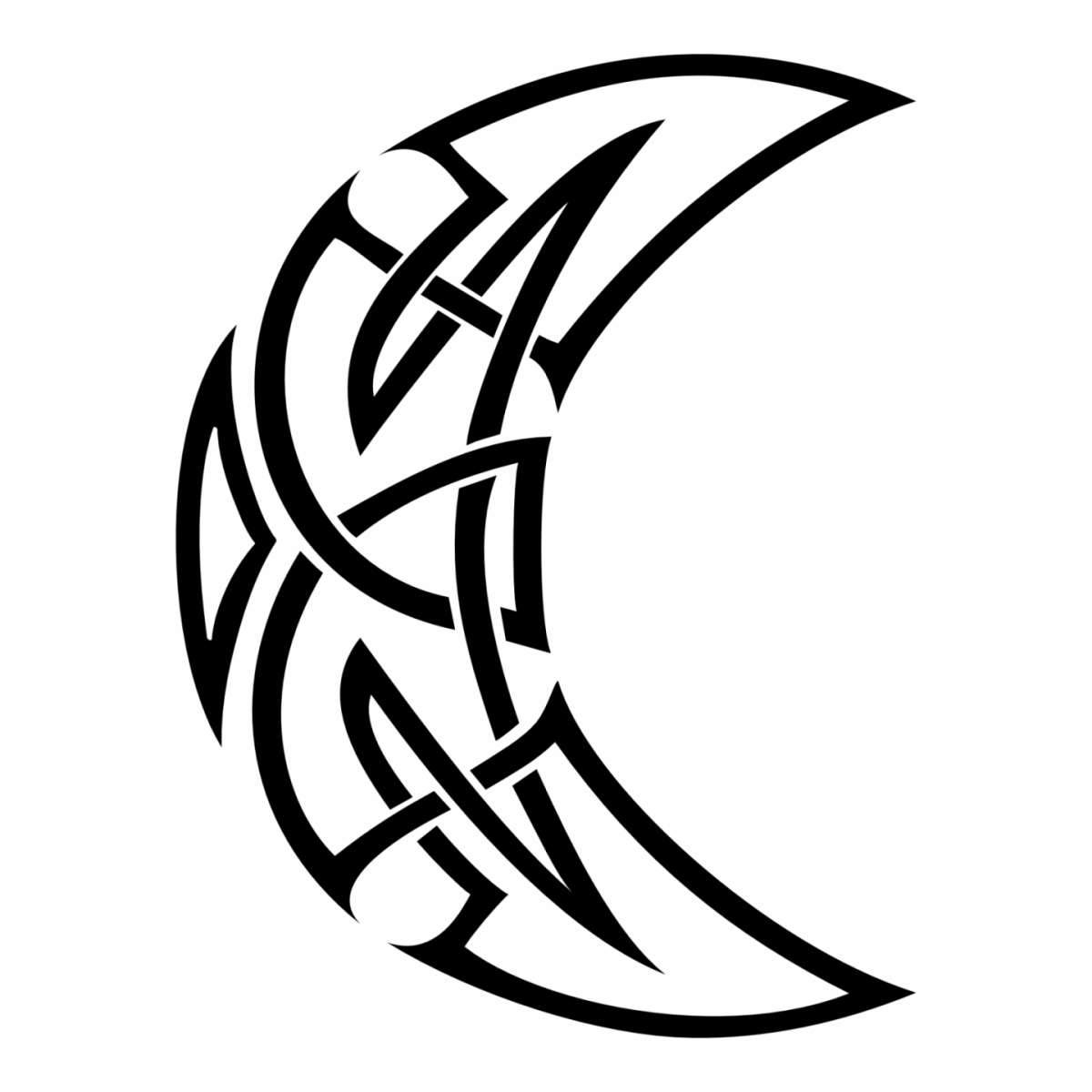 Celtic moon