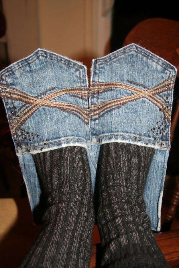 Ciabatte di jeans