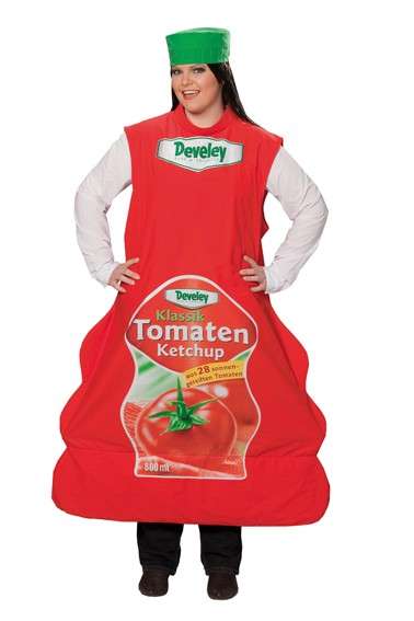 Costume da ketchup