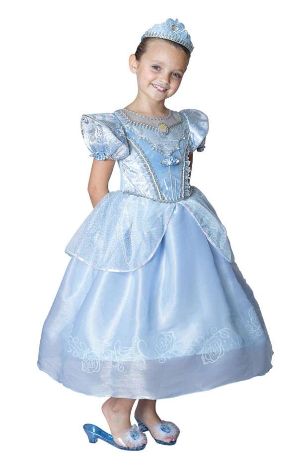 Costume da principessa azzurro