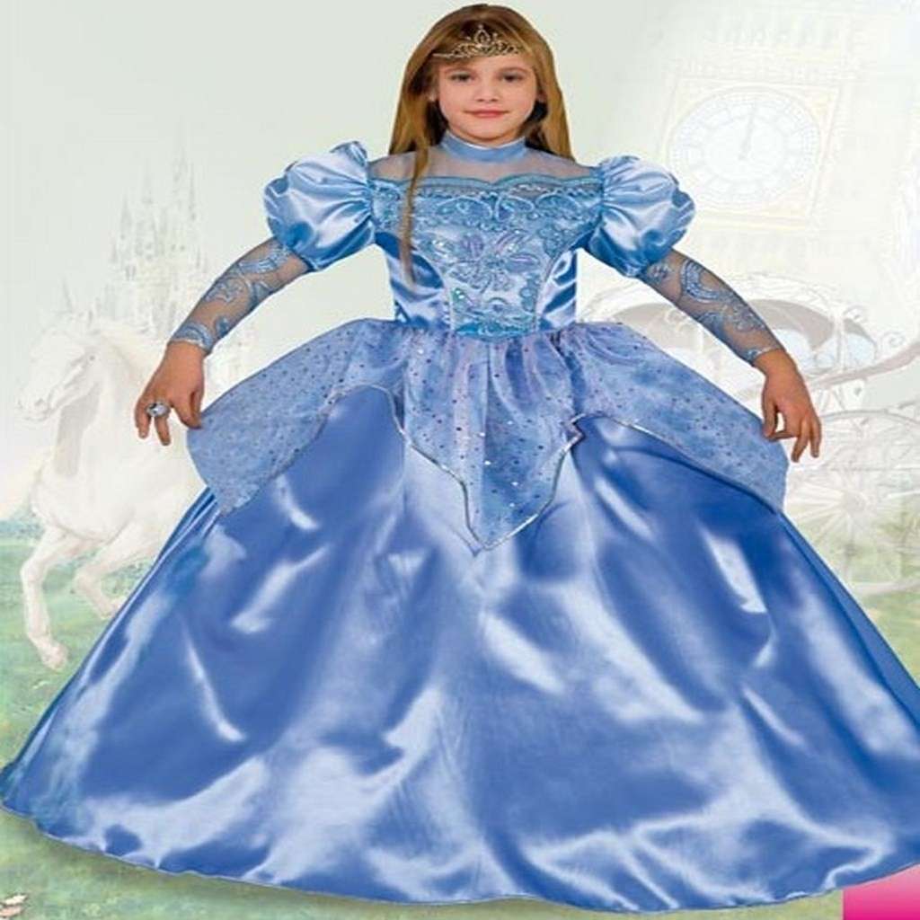 Costume da principessa celeste