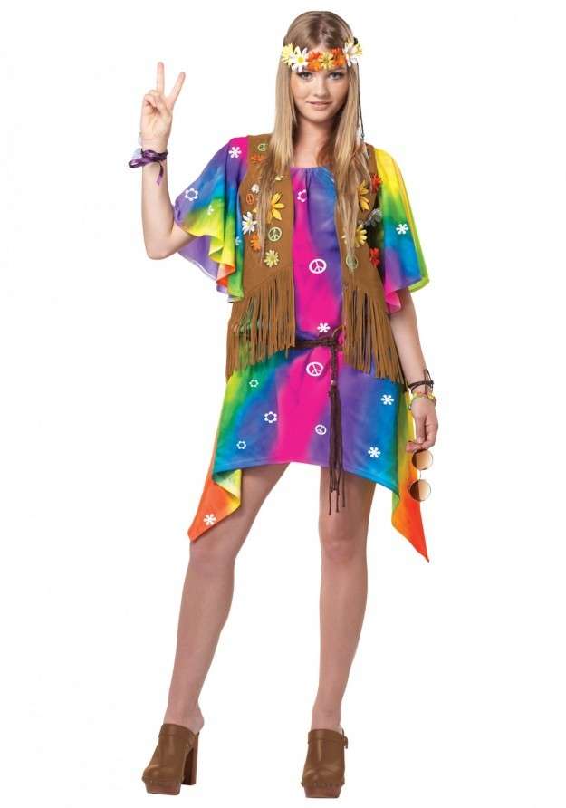Costume di Carnevale da hippie