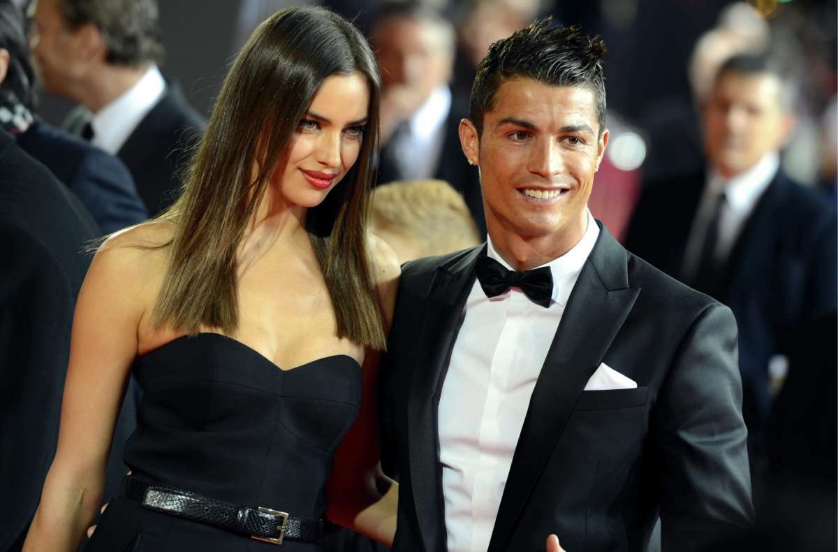 Cristiano Ronaldo e la fidanzata Irina Shayk