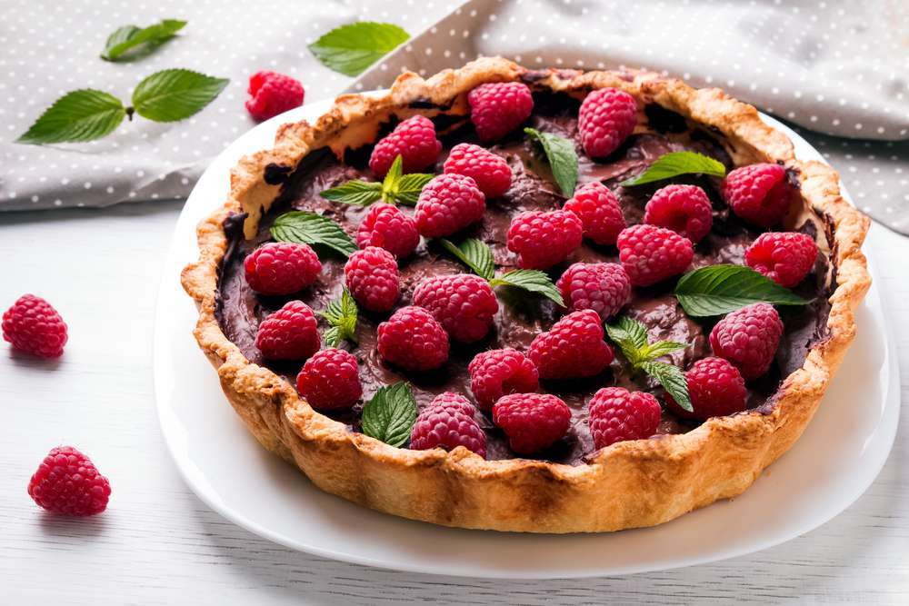 Crostata ai lamponi