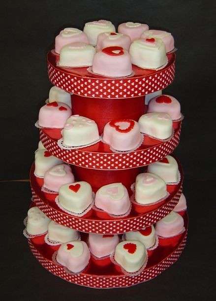 Cupcake a forma di cuore