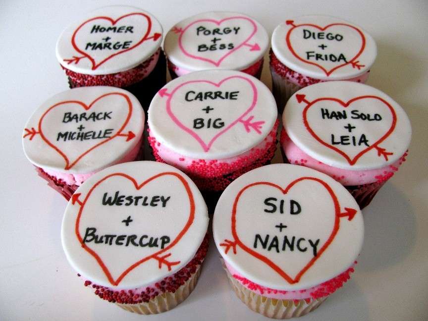 Cupcake con scritte