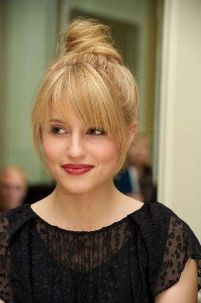 Dianna Agron beauty look