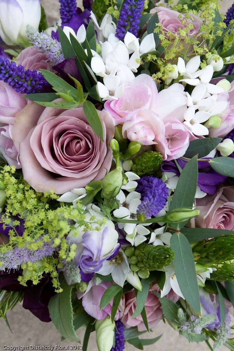 Fiori lilla per la laurea