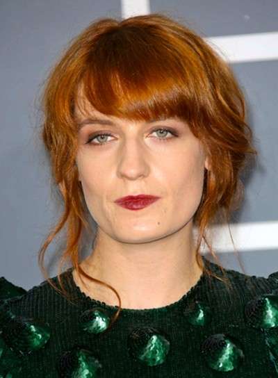 Florence Welch beauty look