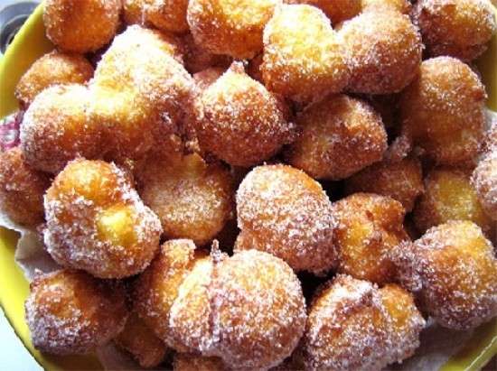 Frittelle allo zabaione