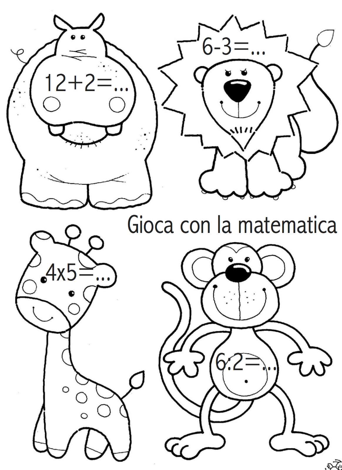 Giochi e colori con la matematica