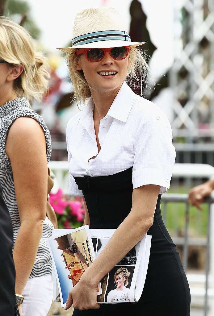 Hairstyle Diane Kruger al Festival Cannes