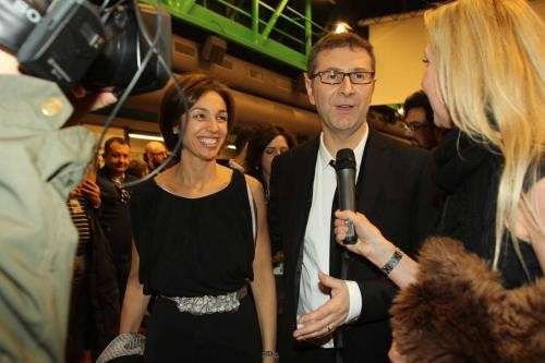 Il conduttore tv intervistato al teatro Ariston
