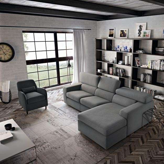 Il divano Epio: unisce una linea attuale ad importanti caratteristiche di comfort
