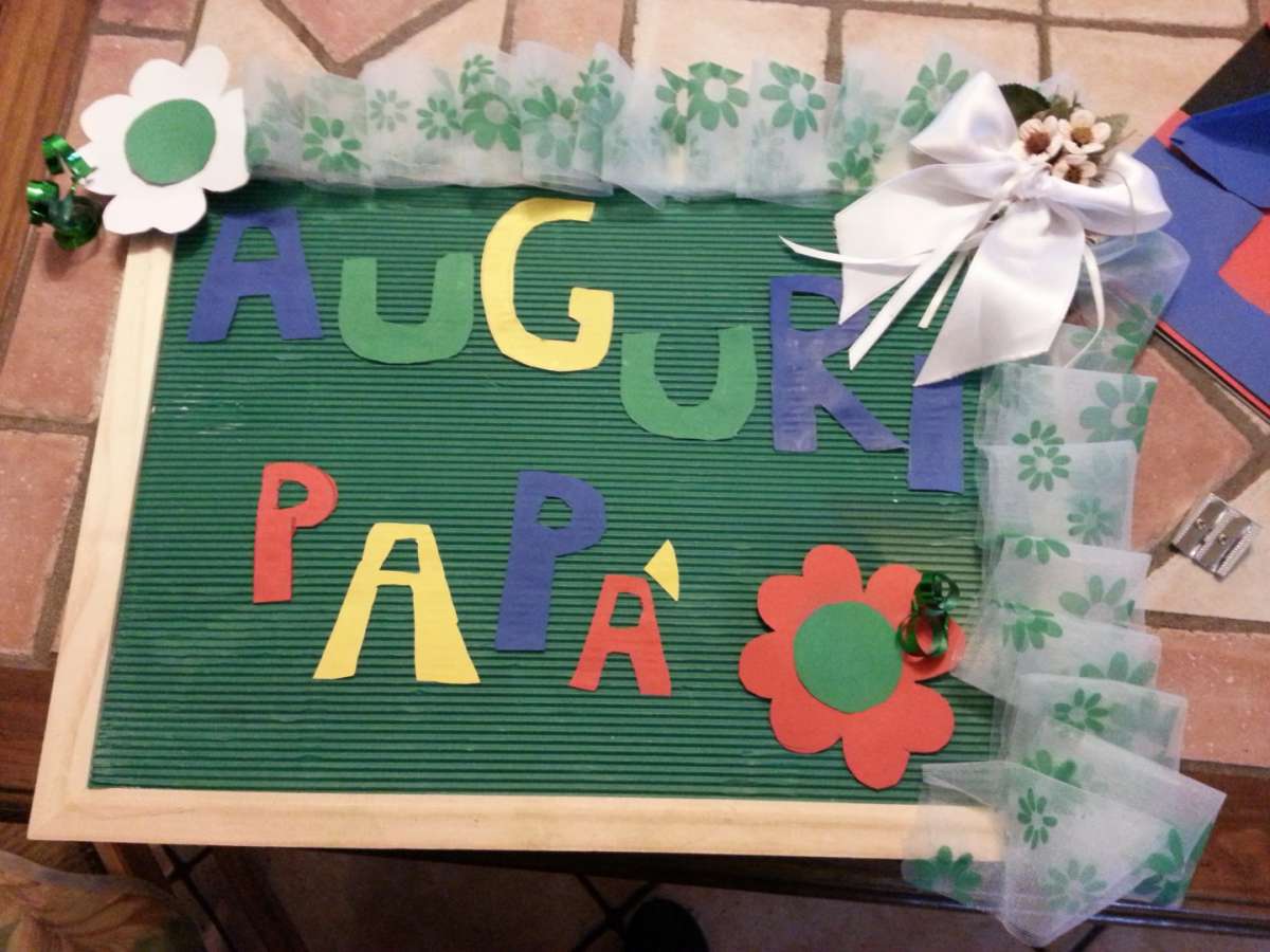Lavoretto per la scuola dell'infanzia