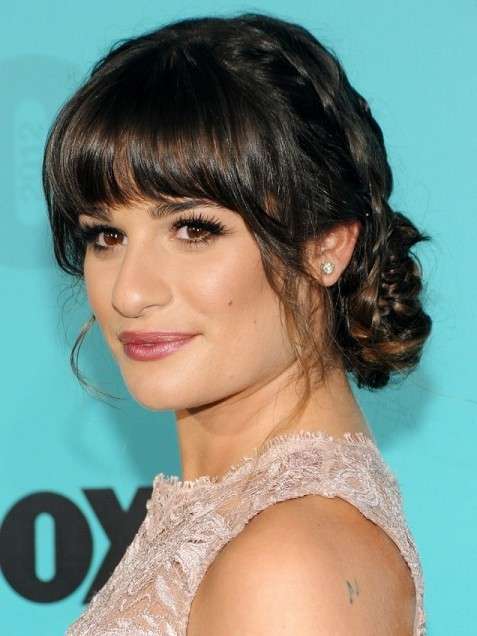 Lea Michele beauty look