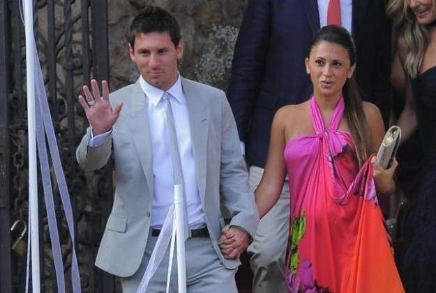 Leo Messi e la compagna