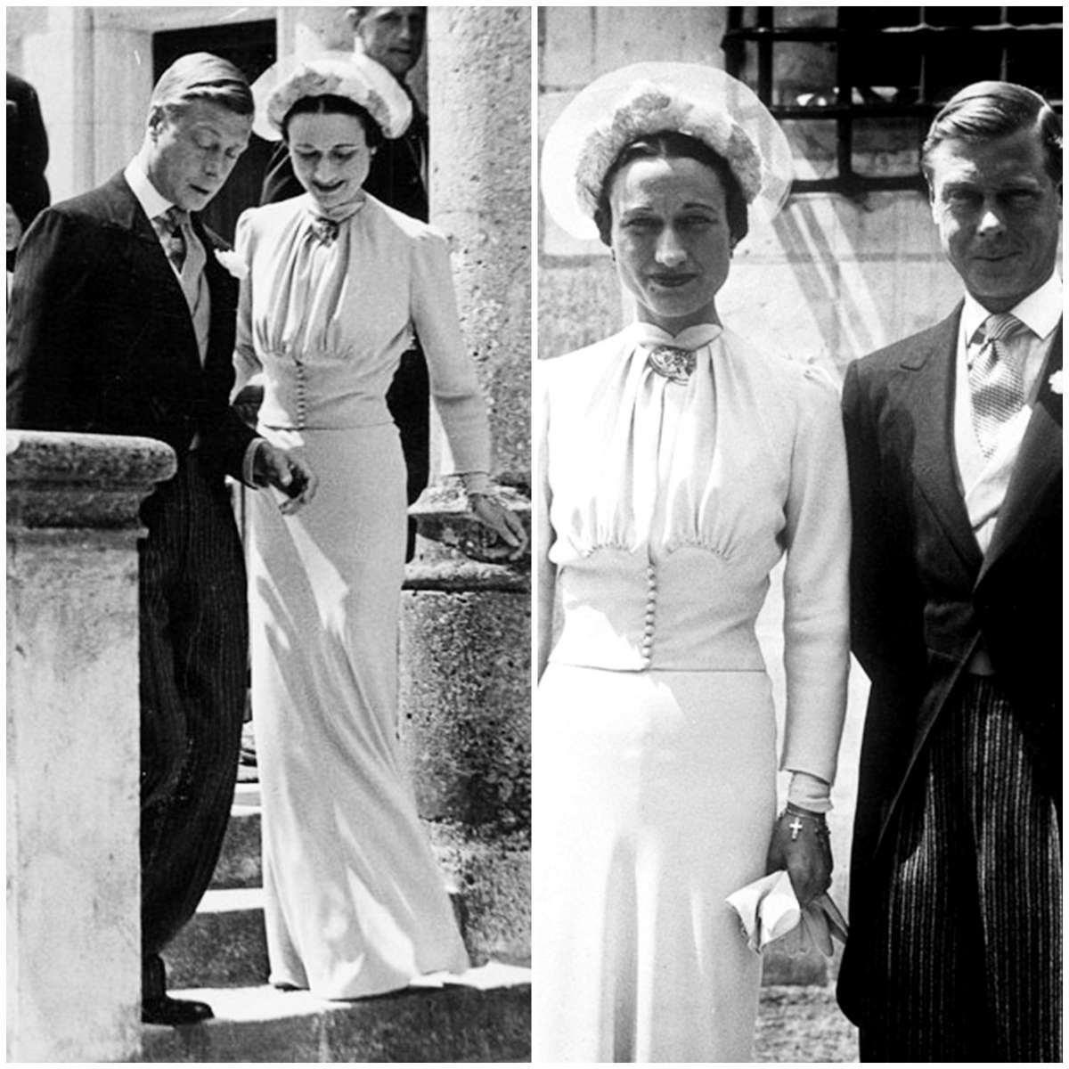 Look da sposa di Wallis Simpson