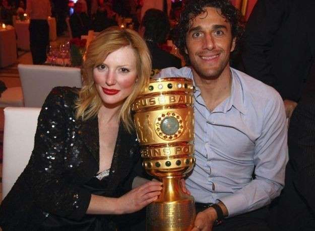 Luca Toni e la fidanzata