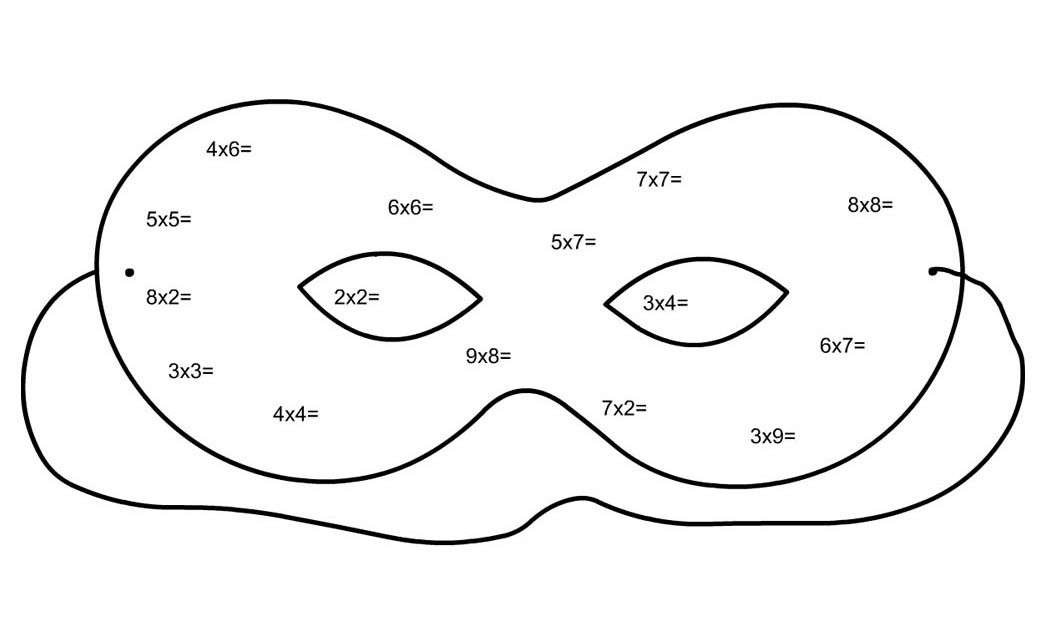 Maschera che dà i numeri?