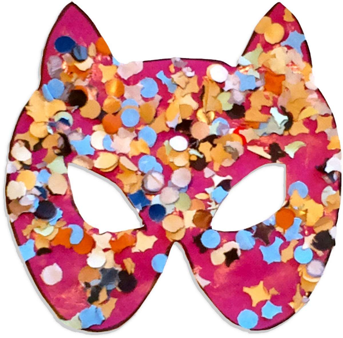 Maschera di coriandoli