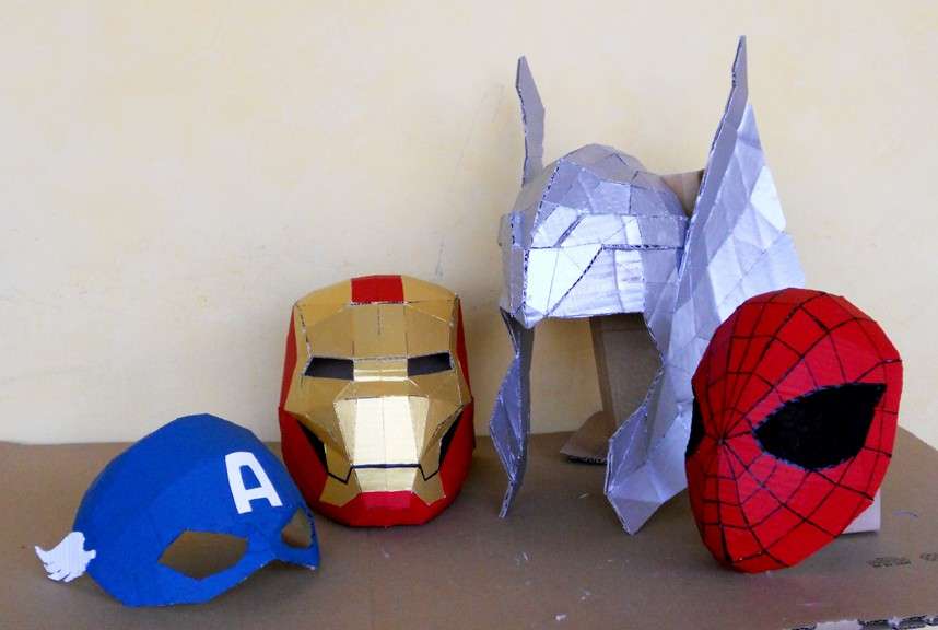 Maschere Marvel