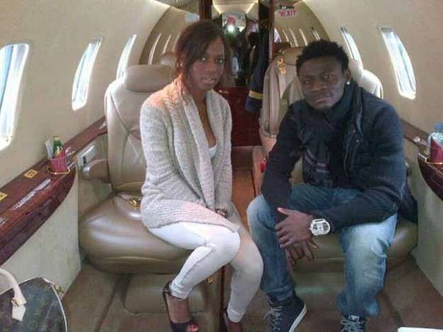 Obafemi Martins e la fidanzata