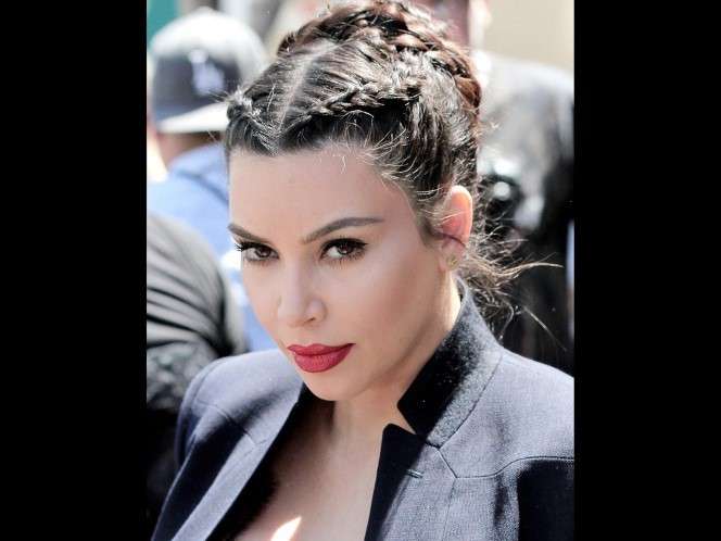 Pettinatura di Kim Kardashian