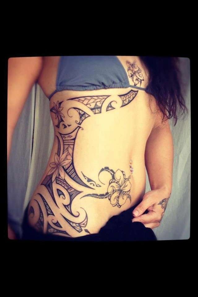 Polynesian tattoo for girls