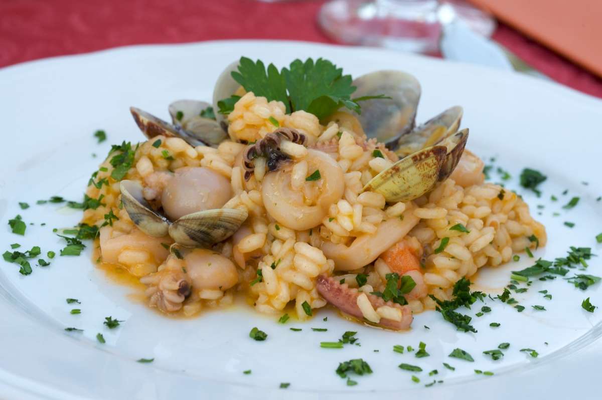 Risotto alla pescatora