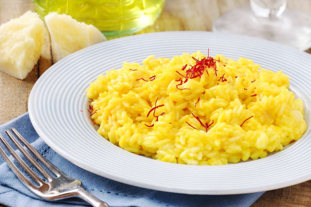 Risotto allo zafferano